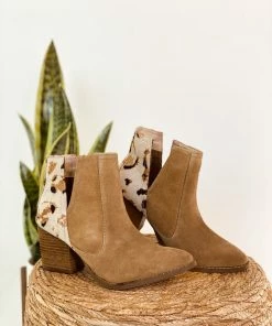 Naughty Monkey Camilyn Bootie In Nude