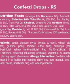 Candy Club Confetti Drops Snacks