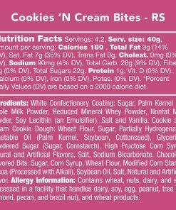 Candy Club Snacks Cookies 'N Cream Bites