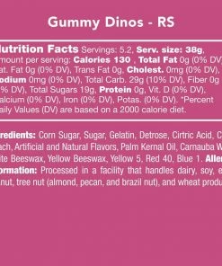 Candy Club Snacks Gummy Dinos