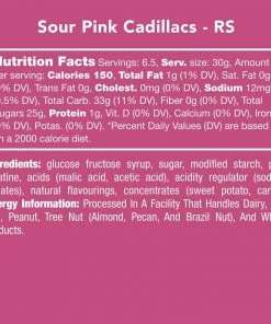 Candy Club Sour Pink Cadillacs Snacks