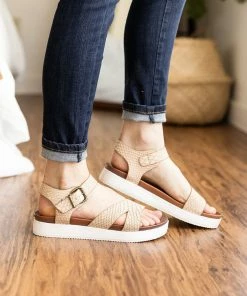 Not Rated Carmel Sandals In Blush