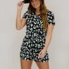 Trendsi Like An Animal Printed Romper (GHG-S, 2X)