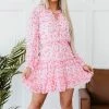 Trendsi Spring Forward Floral Tiered Dress