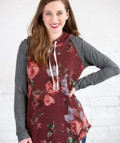 Chris & Carol Kennedy Flower Print Pullover