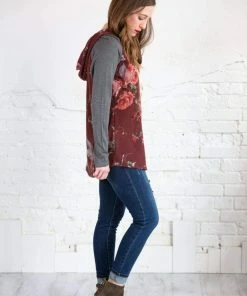 Chris & Carol Kennedy Flower Print Pullover
