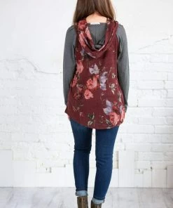 Chris & Carol Kennedy Flower Print Pullover
