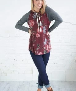 Chris & Carol Kennedy Flower Print Pullover
