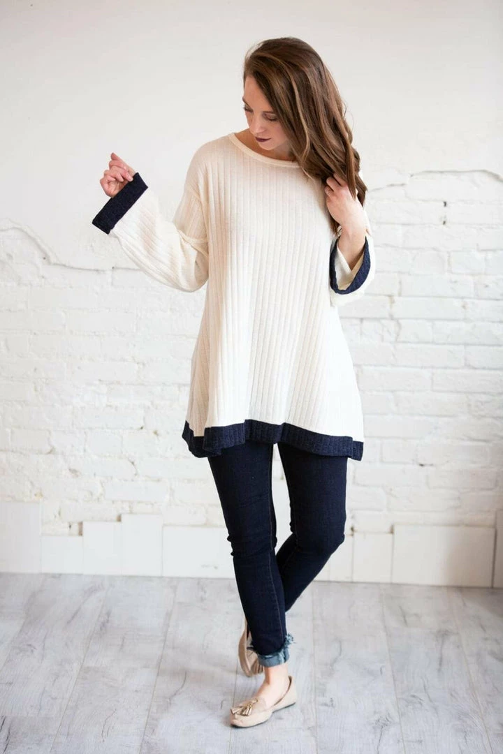 Chris & Carol Natalie Ribbed Bell Sleeve Top Apparel 3 Chris & Carol Natalie Ribbed Bell Sleeve Top Apparel