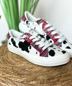 Very G Cosmic Sneaker In Black And White