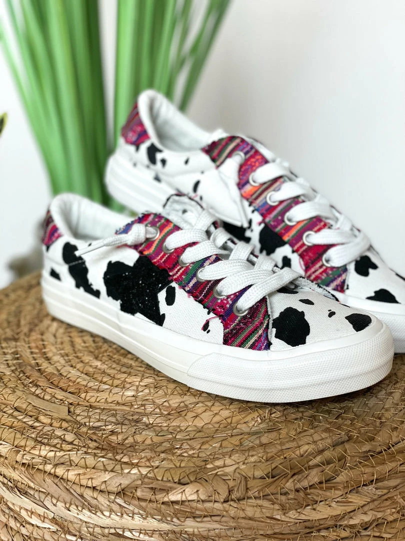 Very G Cosmic Sneaker In Black And White 1 Very G Cosmic Sneaker In Black And White