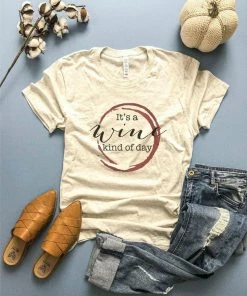 Costa Threads Wine Kind Of Day Tee (Mauve Or Oatmeal)