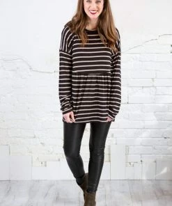 Cotton Bleu Midnight Black Babydoll Blouse Apparel