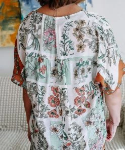 Cotton Bleu Northern Run Floral Blouse