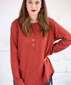 Cotton Bleu Tops Amelia Washed Cotton Top