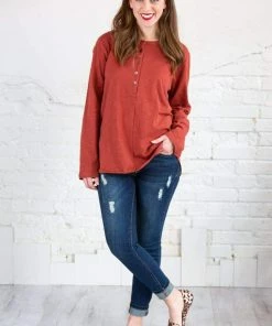 Cotton Bleu Tops Amelia Washed Cotton Top