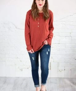 Cotton Bleu Tops Amelia Washed Cotton Top