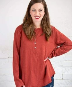 Cotton Bleu Tops Amelia Washed Cotton Top