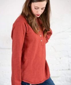 Cotton Bleu Tops Amelia Washed Cotton Top