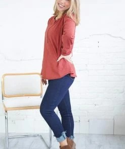 Cotton Bleu Tops Amelia Washed Cotton Top