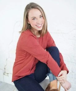 Cotton Bleu Tops Amelia Washed Cotton Top