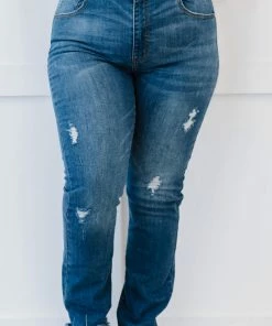 Trendsi RISEN Traveler High-Waisted Straight Jeans (GHG-3) GHG- Shop Singles