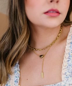 Trendsi Taking Risks Geometric Pendant Layered Necklace Apparel 6 Trendsi Taking Risks Geometric Pendant Layered Necklace Apparel