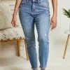 Trendsi Judy Blue Tatiana Mineral Wash Relaxed Fit Jeans