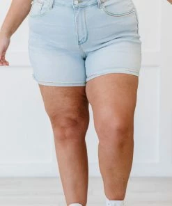 Trendsi Judy Blue Over The Rainbow Full Size Shorts