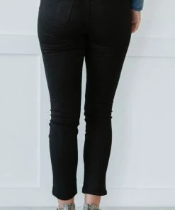 Trendsi RISEN Boardroom Button Fly Skinny Jeans