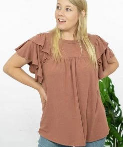 Trendsi Apparel Here We Go Flutter Sleeve Blouse 18 Trendsi Apparel Here We Go Flutter Sleeve Blouse