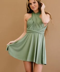 Trendsi Endless Options Multiway Convertible Mini Dress Dresses + Skirts + Jumpsuits