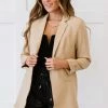 Trendsi Get Down To Business Cuffed Blazer (GHG- S, M) GHG- Shop Singles
