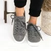 Not Rated Diva Sneaker In Pewter
