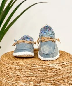 Apparel Gypsy Jazz Dolly Sneakers In Denim