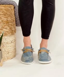 Apparel Gypsy Jazz Dolly Sneakers In Denim