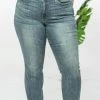 Trendsi Judy Blue Eva Bleach Splash Boyfriend Jeans