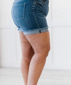 Trendsi Kancan Quinn Full Size Folded Shorts