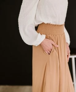 Trendsi Hanley Midi Skirt - Blue & Camel (GHG-S-BLUE) 20 Trendsi Hanley Midi Skirt - Blue & Camel (GHG-S-BLUE)