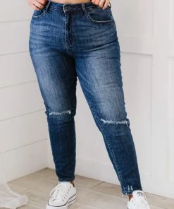 Trendsi RISEN Amber High-Waisted Distressed Skinny Jeans (GHG-1) GHG- Shop Singles 15 Trendsi RISEN Amber High-Waisted Distressed Skinny Jeans (GHG-1) GHG- Shop Singles