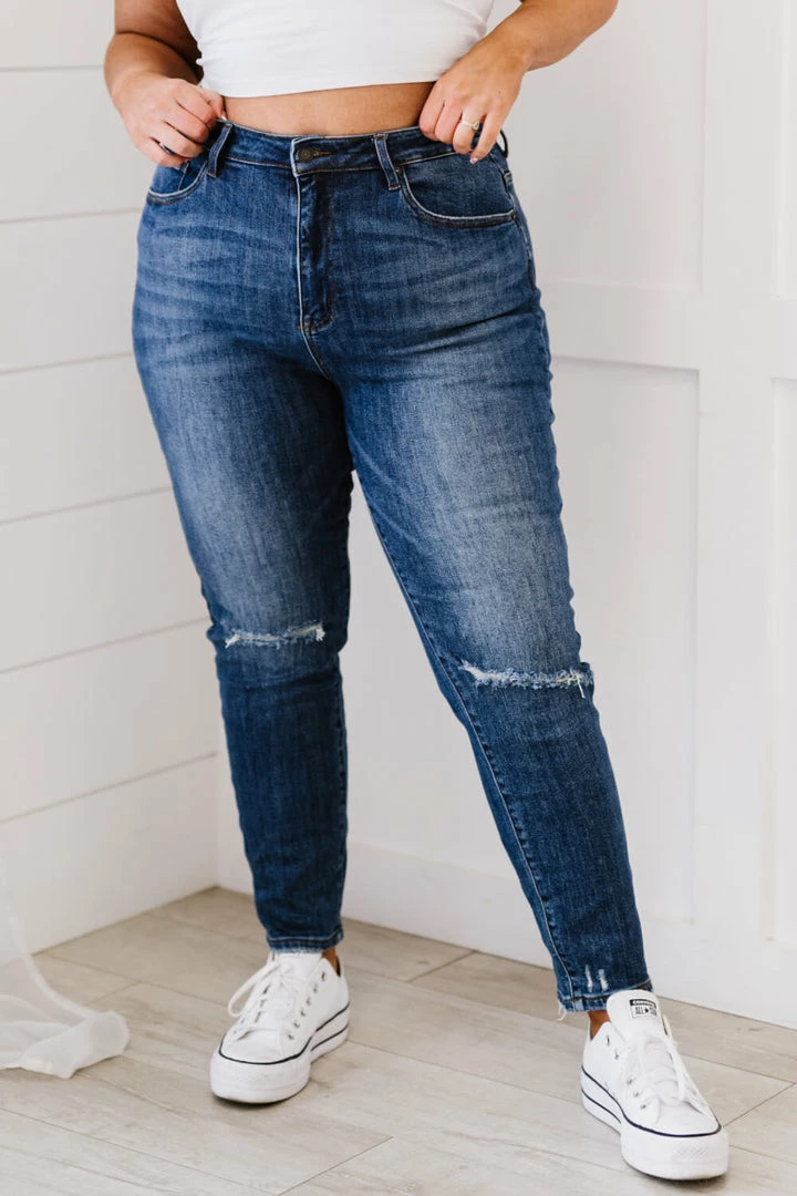 Trendsi RISEN Amber High-Waisted Distressed Skinny Jeans (GHG-1) GHG- Shop Singles 6 Trendsi RISEN Amber High-Waisted Distressed Skinny Jeans (GHG-1) GHG- Shop Singles