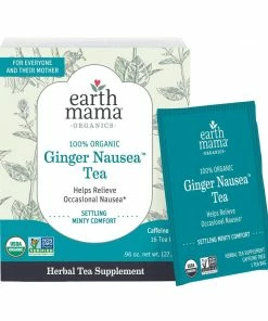 Earth Mama Organics Organic Ginger Nausea Tea