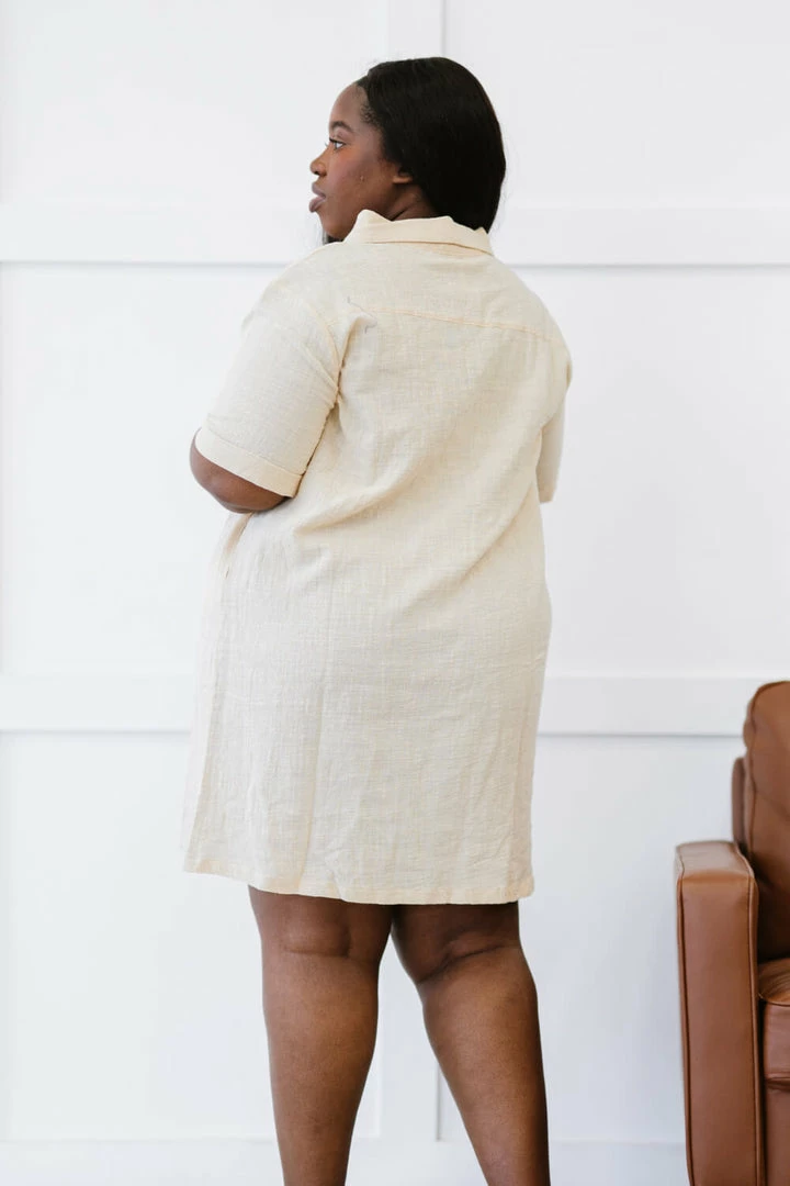 Trendsi Dresses + Skirts + Jumpsuits Iconic Scene Gauze Half Button Dress 12 Trendsi Dresses + Skirts + Jumpsuits Iconic Scene Gauze Half Button Dress