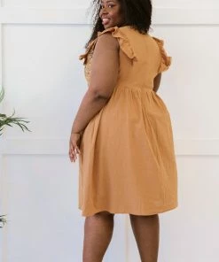 Trendsi Apparel Canyon Walks Embroidered Mini Dress