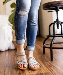 Not Rated Eliana Sandals In Silver Shoes