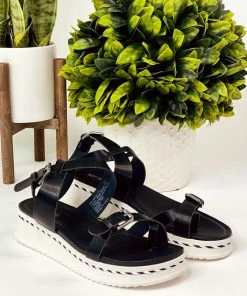 Apparel Not Rated Enna Sandal In Black