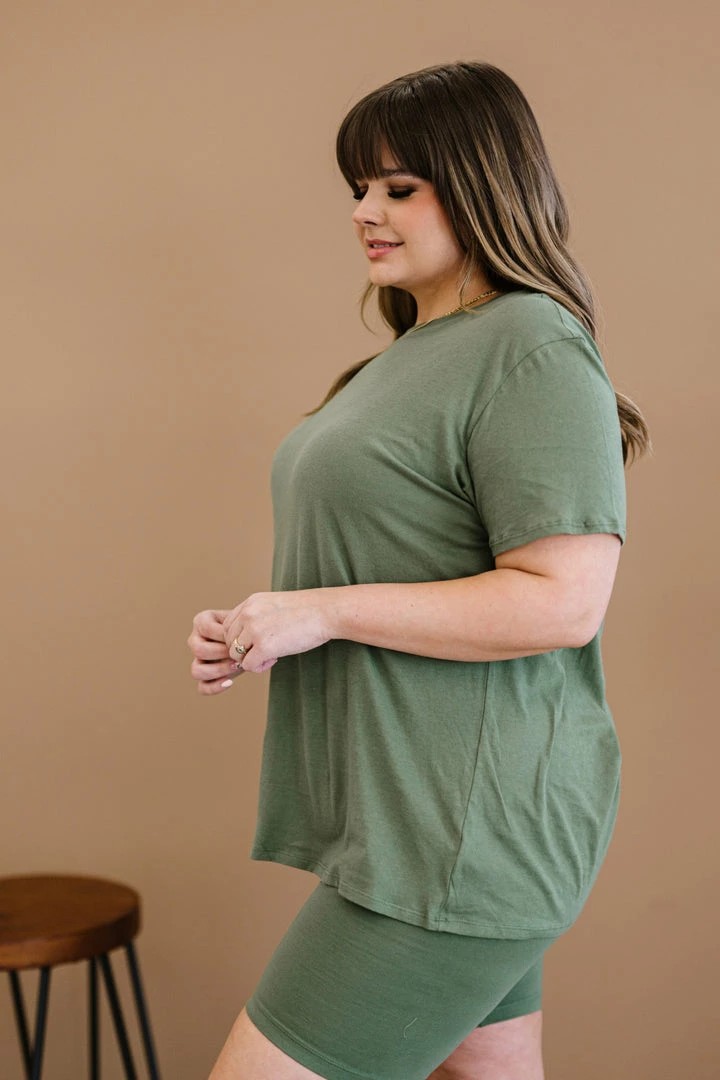 Trendsi Apparel Rollercoaster Vibes Tee In Ash Olive 10 Trendsi Apparel Rollercoaster Vibes Tee In Ash Olive