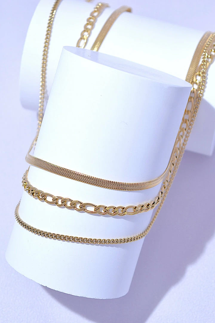 Trendsi Let's Kiss Three-Piece Necklace Set Apparel 4 Trendsi Let's Kiss Three-Piece Necklace Set Apparel