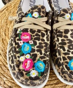 Apparel Gypsy Jazz Flo Sneaker In Tan Leopard
