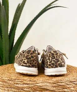 Apparel Gypsy Jazz Flo Sneaker In Tan Leopard